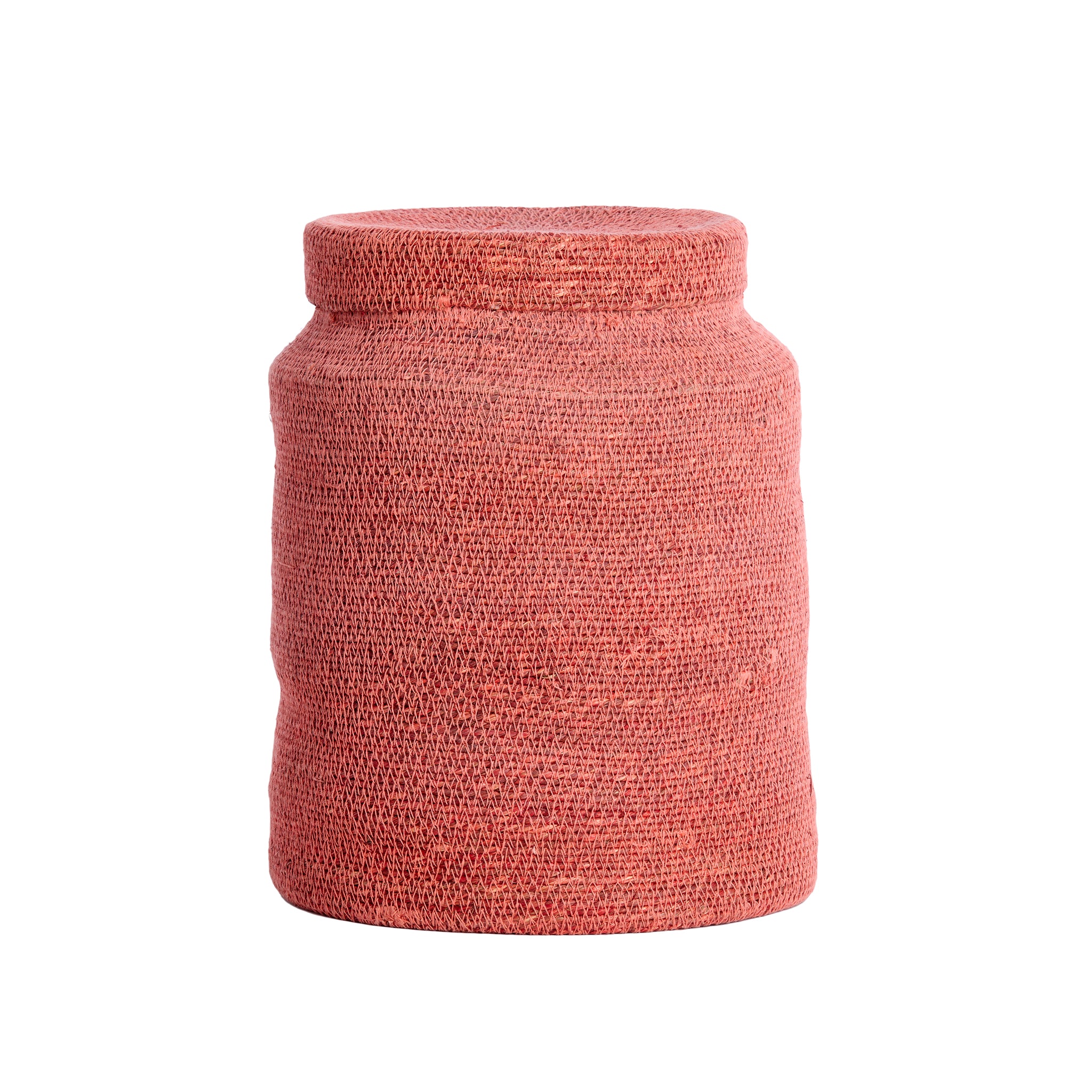 Korb BETANIA 2er-Set Ø 25 × 32,5 cm & Ø 33 × 38 cm von Light & Living in Hellrosa-Rosa