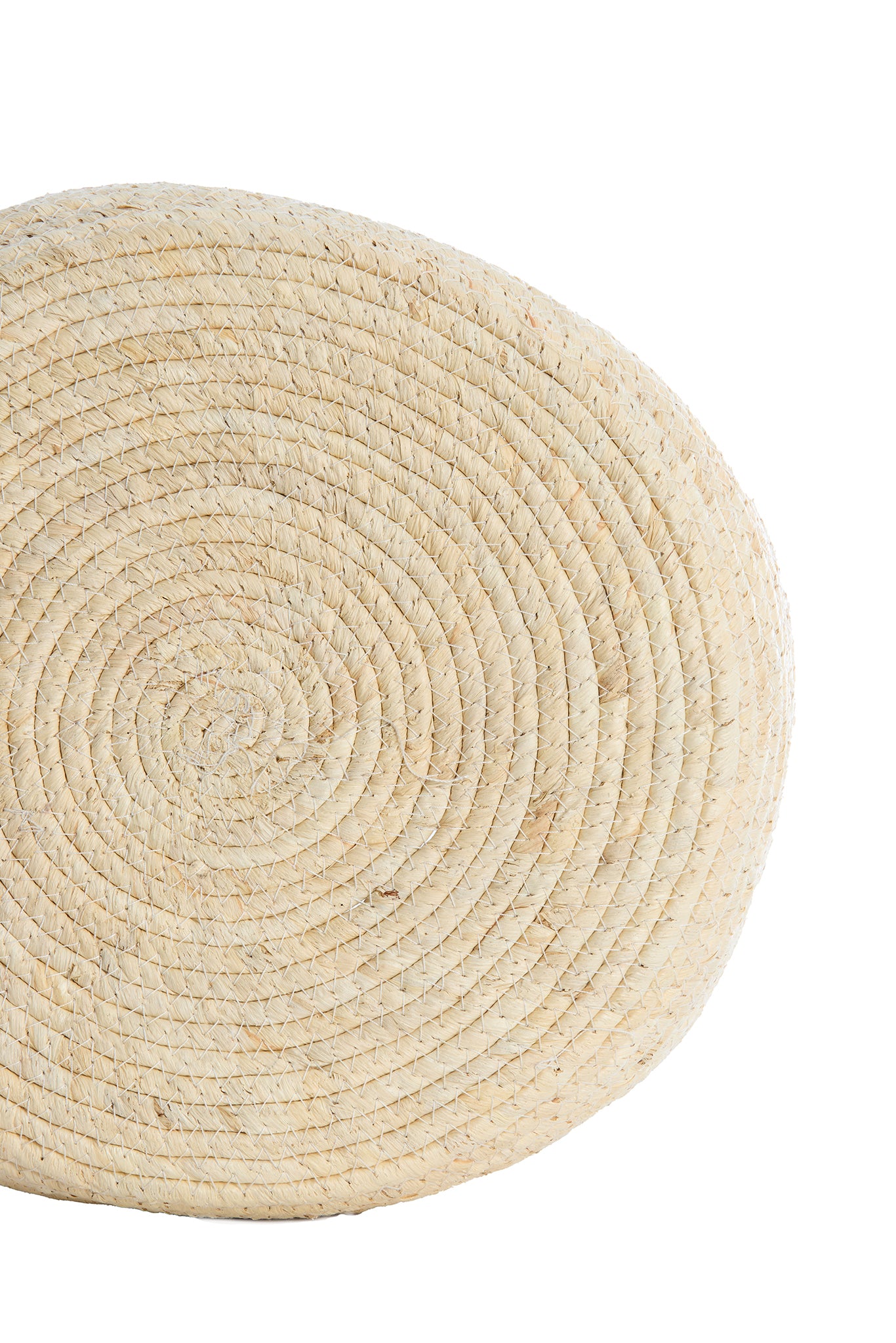 Korb KENMARE 3er-Set mit Deckel – max. Ø 34 × 36 cm von Light & Living in Créme-Natur