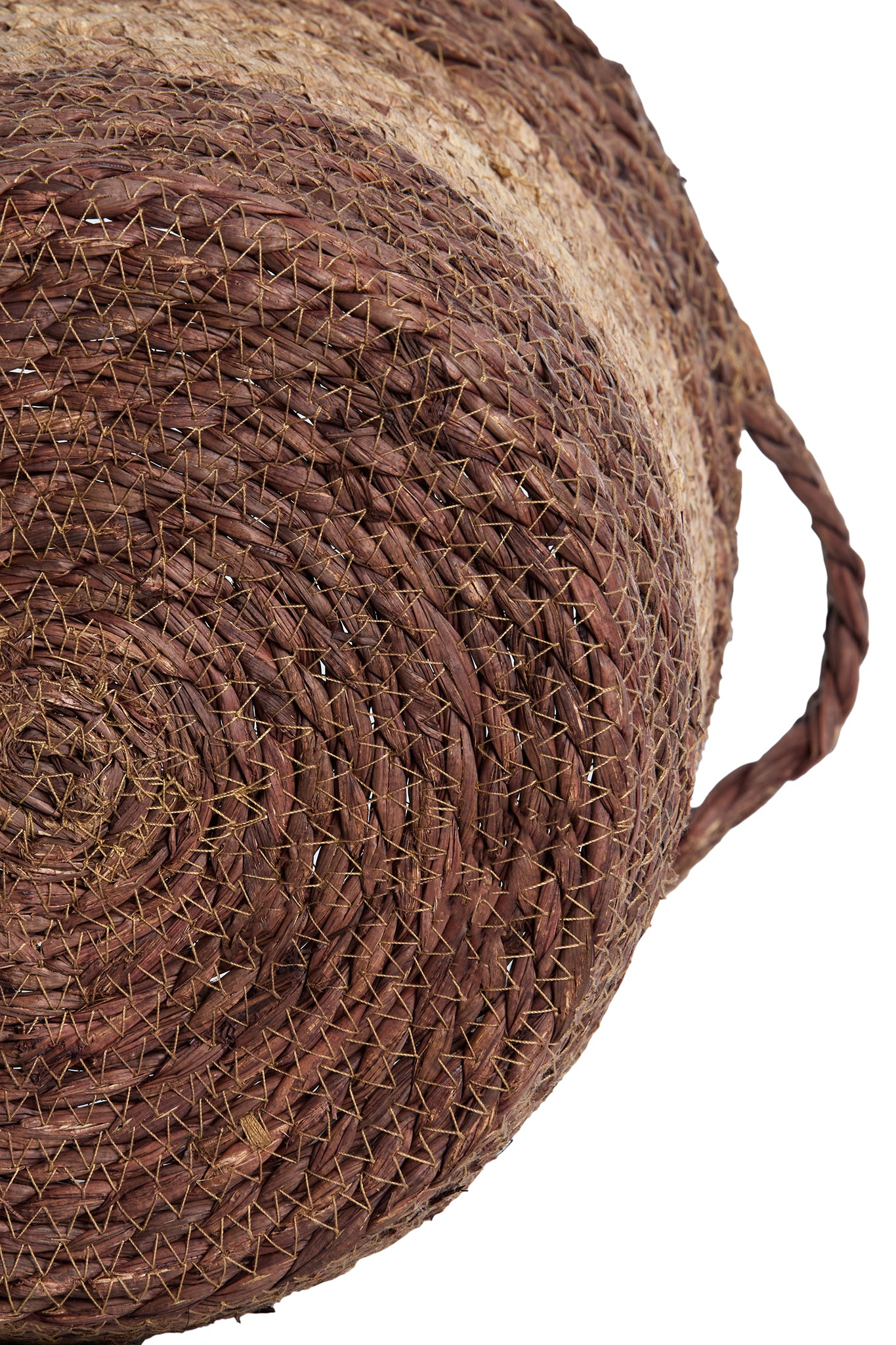 Korb KILKEE 3er-Set Ø 30 × 30 cm, Ø 35 × 35 cm, Ø 40 × 40 cm von Light & Living in Terracotta-Braun