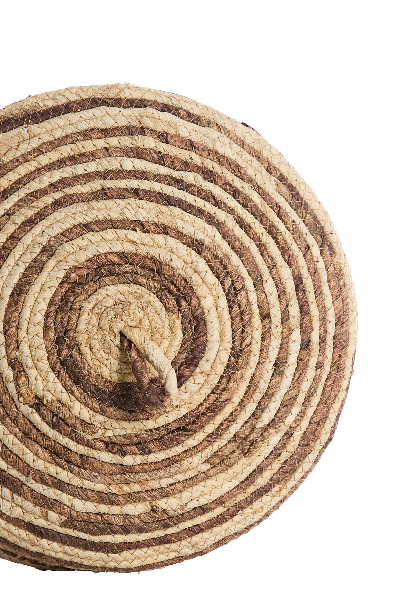 Korb KILRUSH 3er-Set mit Deckel – max. Ø 34 × 36 cm von Light & Living in Braun-creme