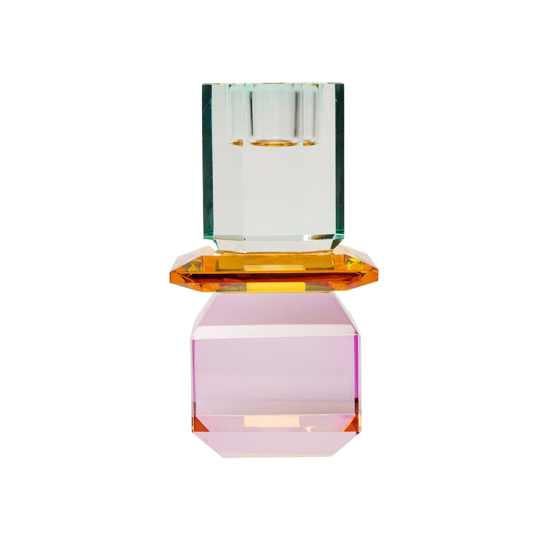 Kristallhalter AMBER BREEZE in Violett/Bernstein/Hellminze von Au Maison