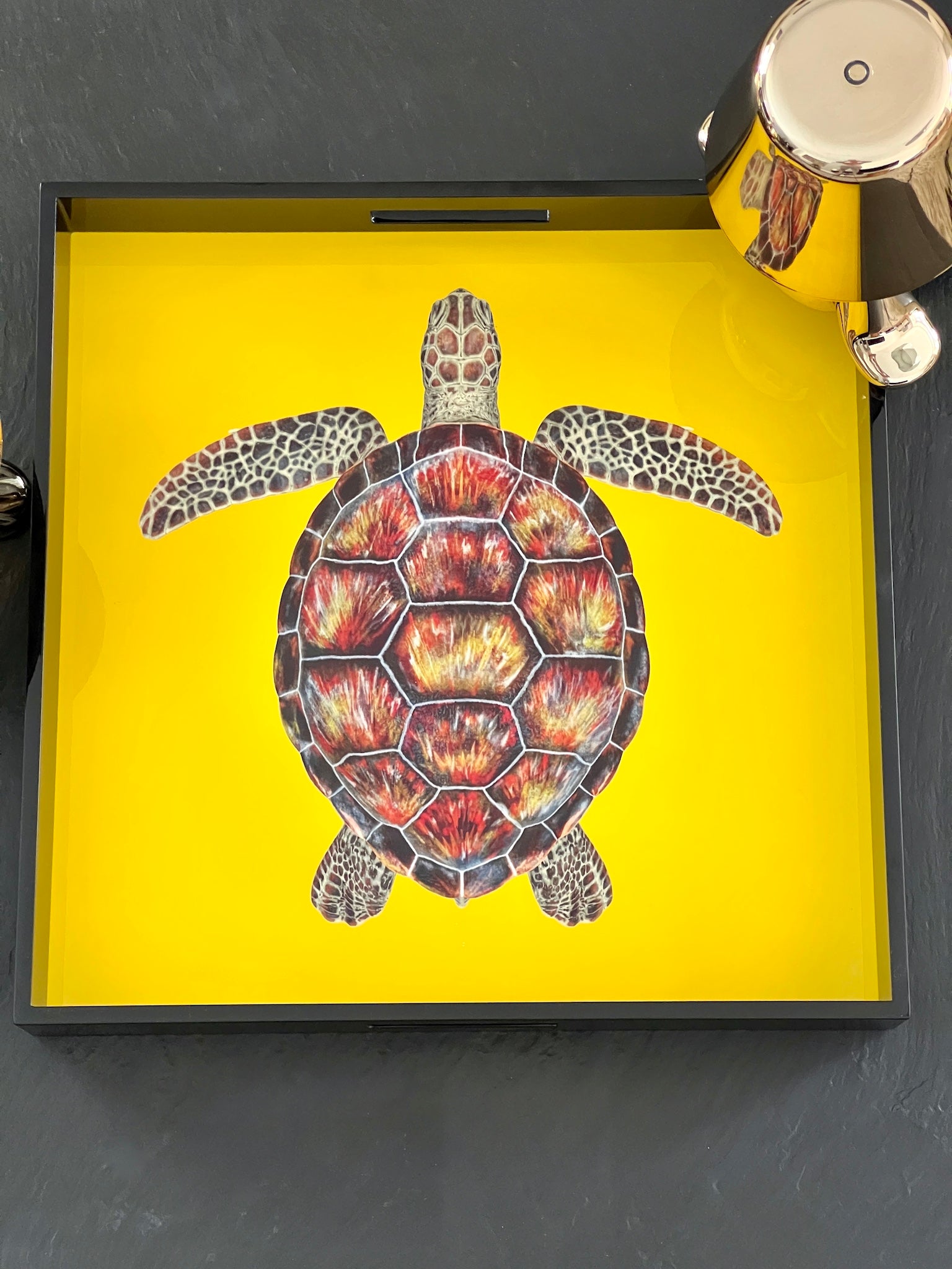 Lacktablett SCHILDKRÖTE von Les Ottomans