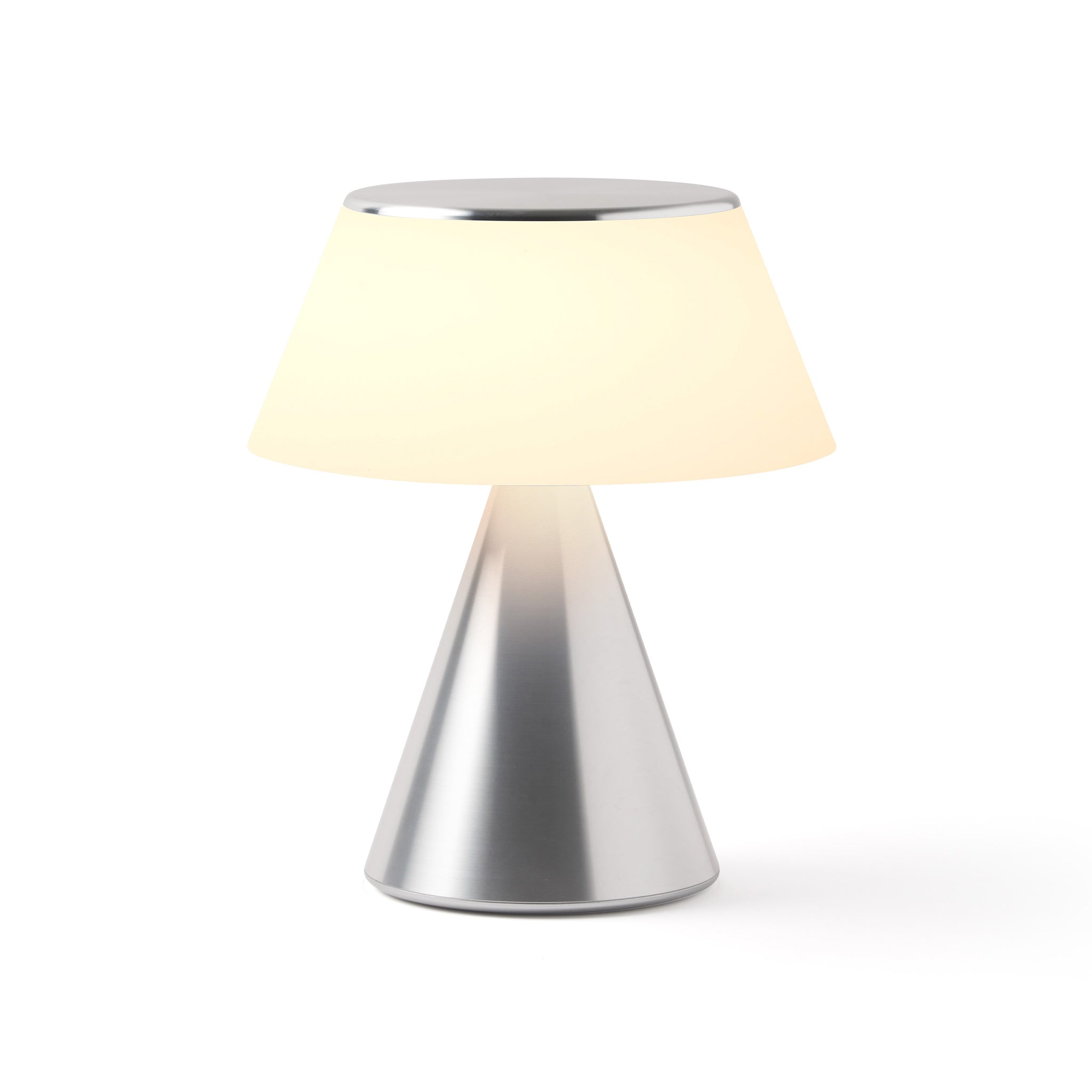 Lexon Tischleuchte LUMA L in Aluminium