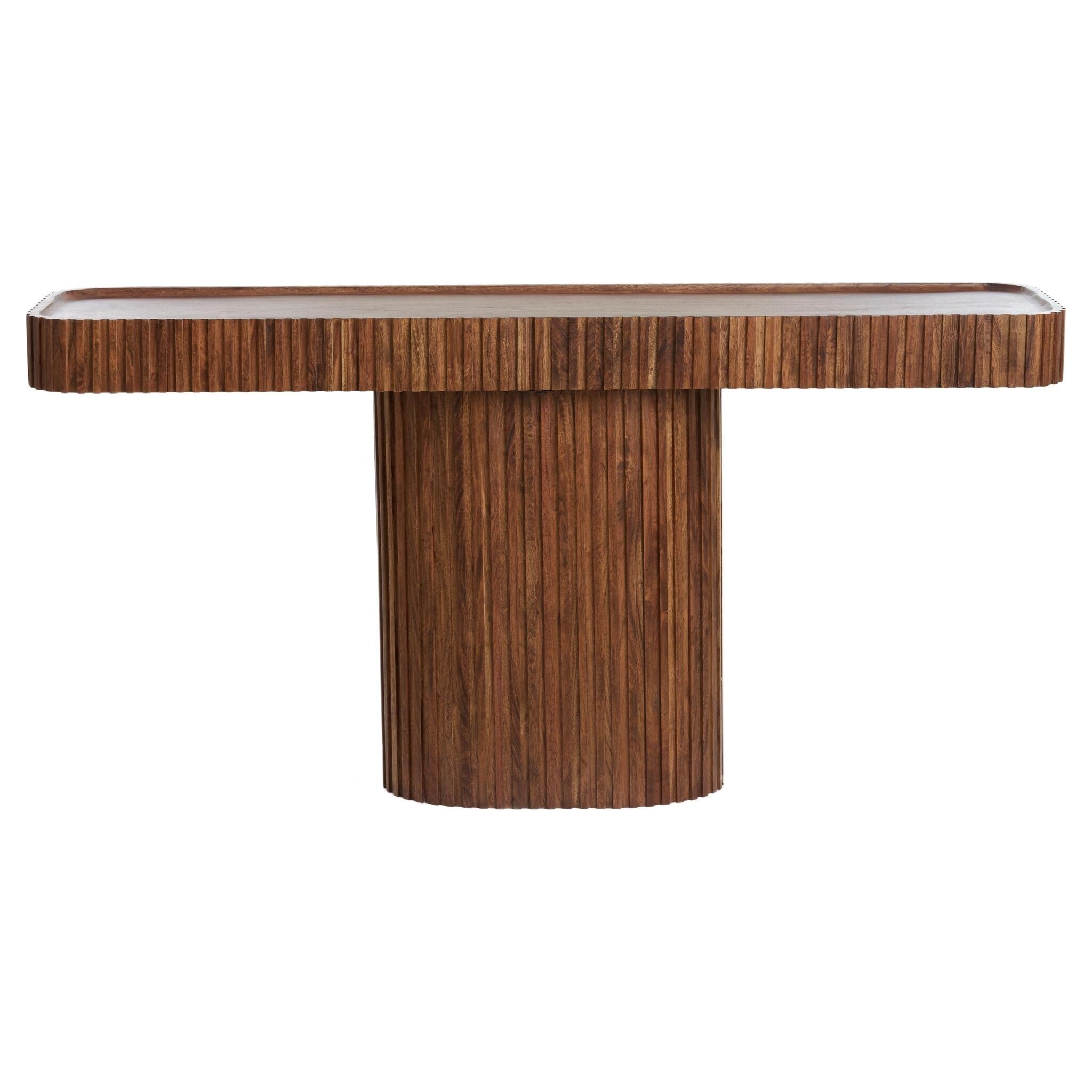 Konsolentisch KIOTO von Light & Living aus braunem Akazienholz