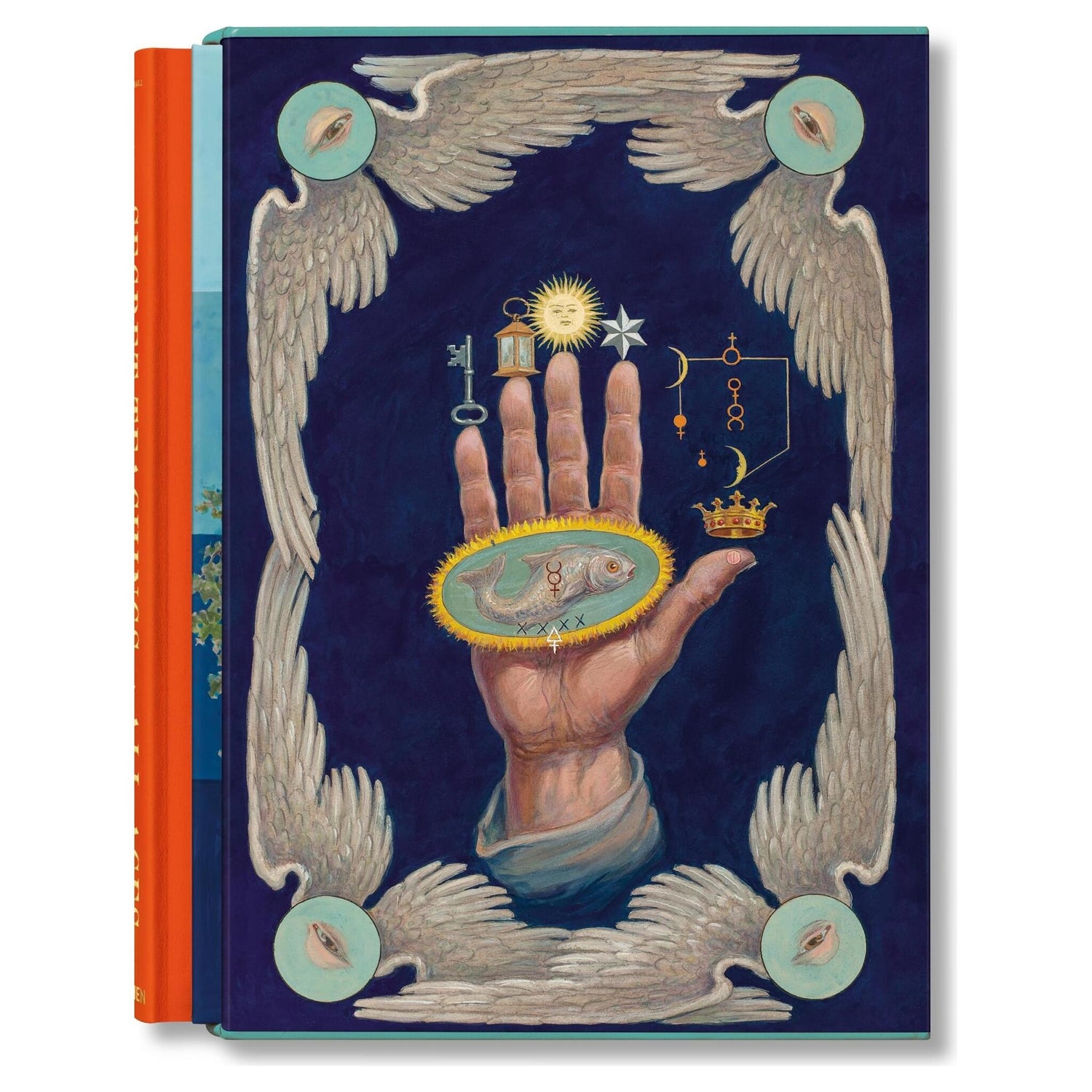 Secret Teachings of All Ages Buchcover mit Kunstillustrationen