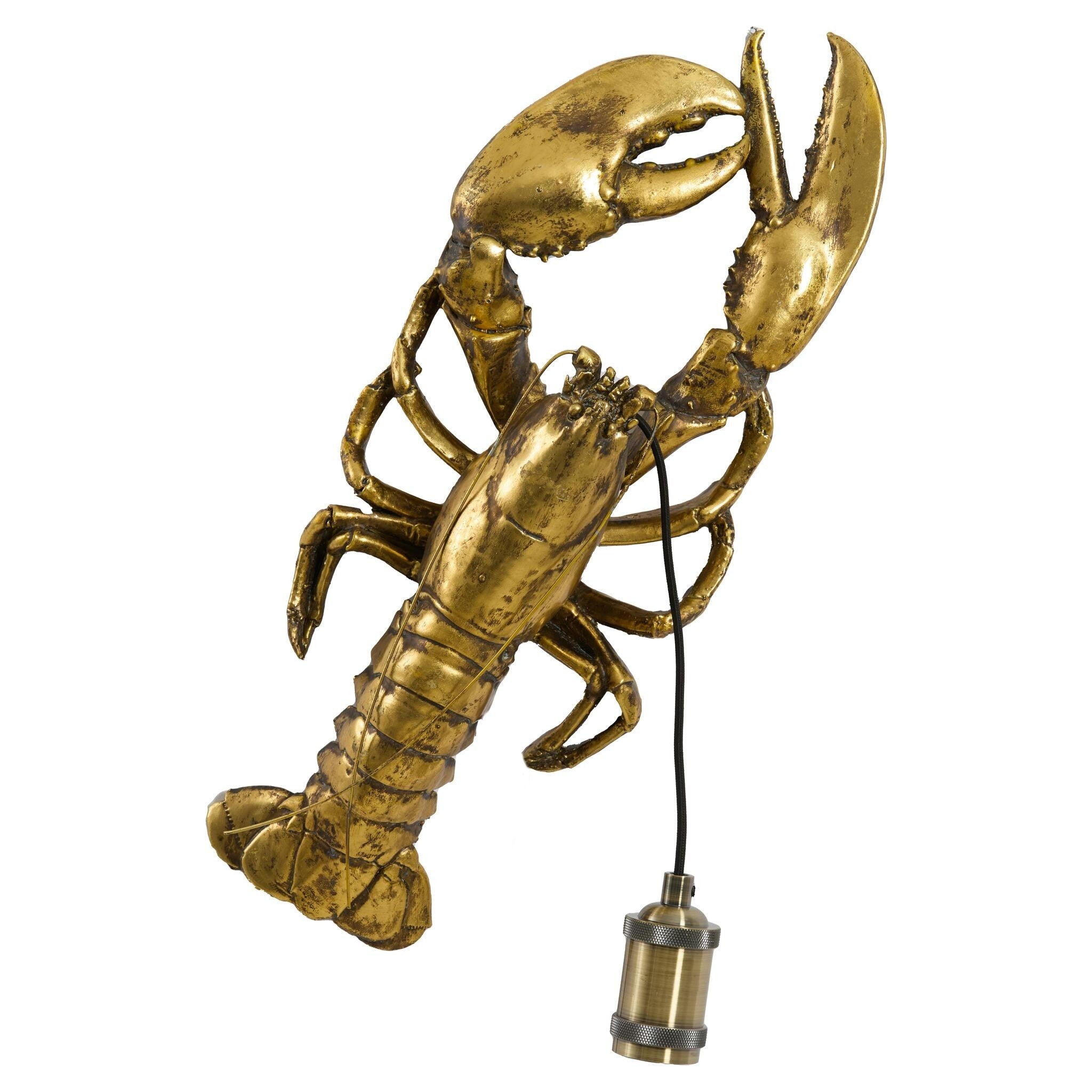 Wandleuchte LOBSTER bronze 20,5x10x50,5 cm im modernen Design