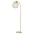 Stehleuchte Ø30x160 cm MOROC gold als Design-Highlight