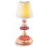 Firefly Lotus Tischlampe in Koralle, kabellos, Porzellan