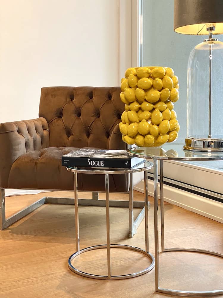 Samt Loungesessel AVALON