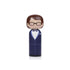 Kokeshi-Puppe YVES von Lucie Kaas – Eine Hommage an Yves Saint Laurent