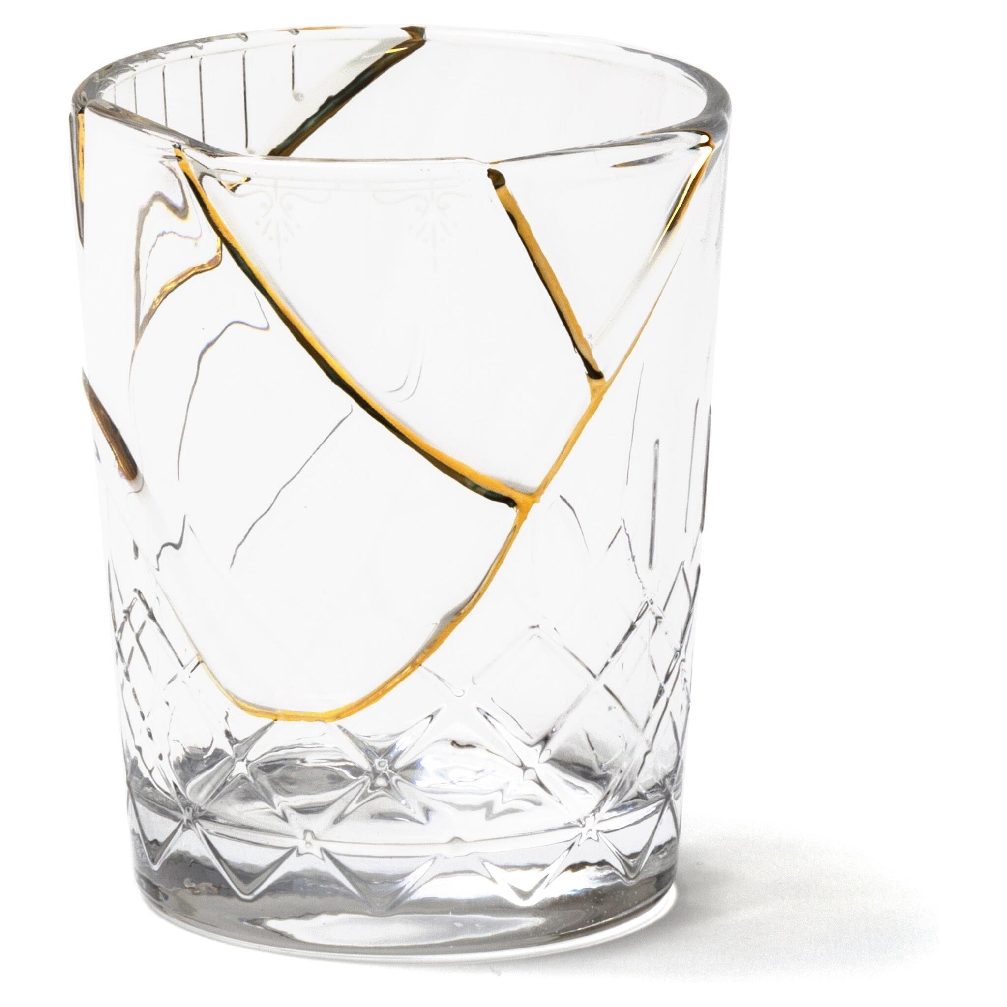 Kintsugi Glass aus Glas und Gold für exklusive Tafeldekoration