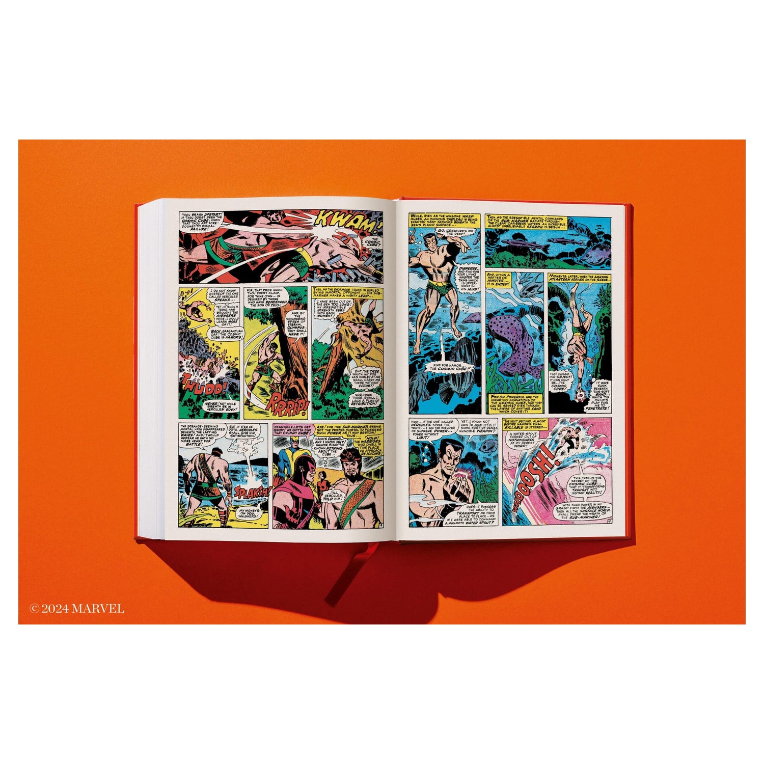 taschen-verlag sammelband der marvel comics library avengers vol 2