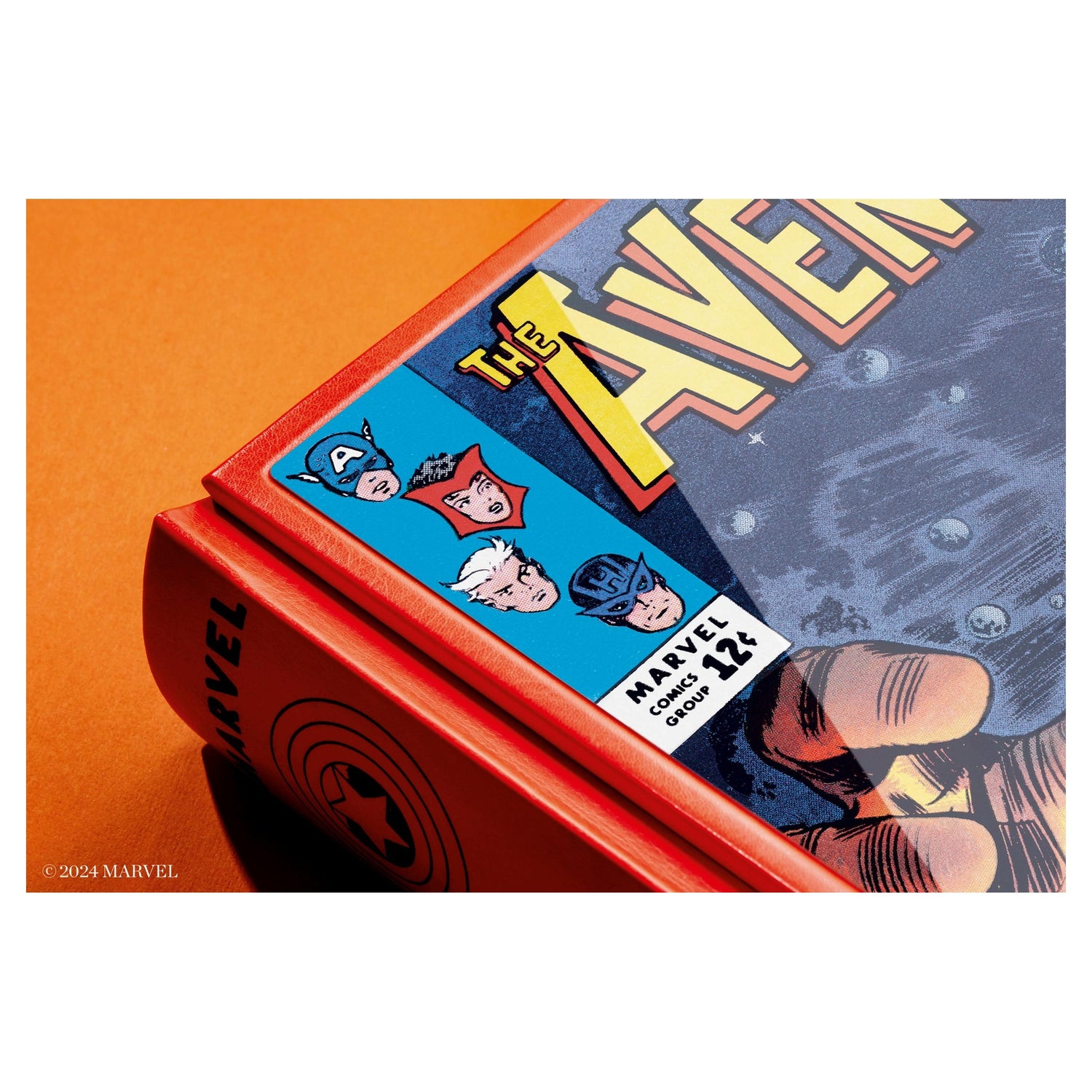 großformatiger sammelband mit originalgetreuen marvel-reproduktionen