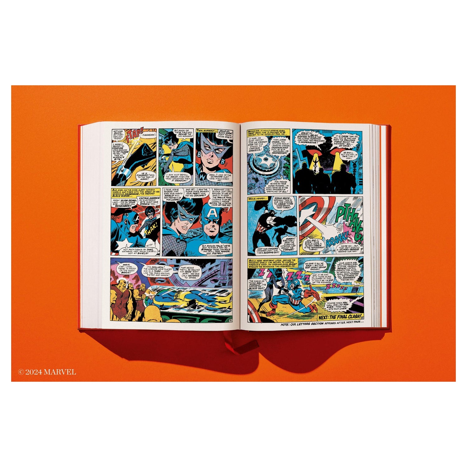 hochwertiger druck mit original farb- und papiergefühl der marvel-age