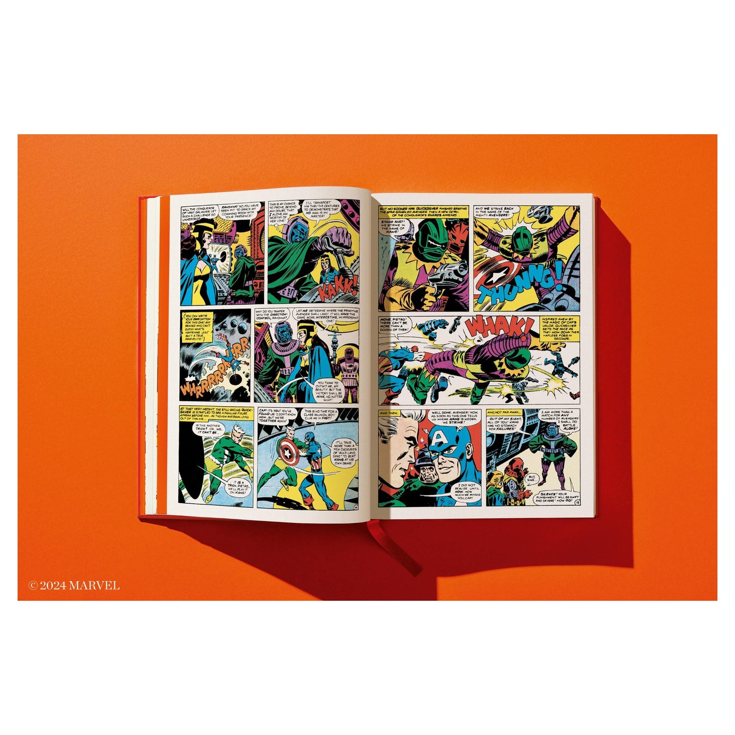 marvel comics avengers band in übergroßem format für sammler