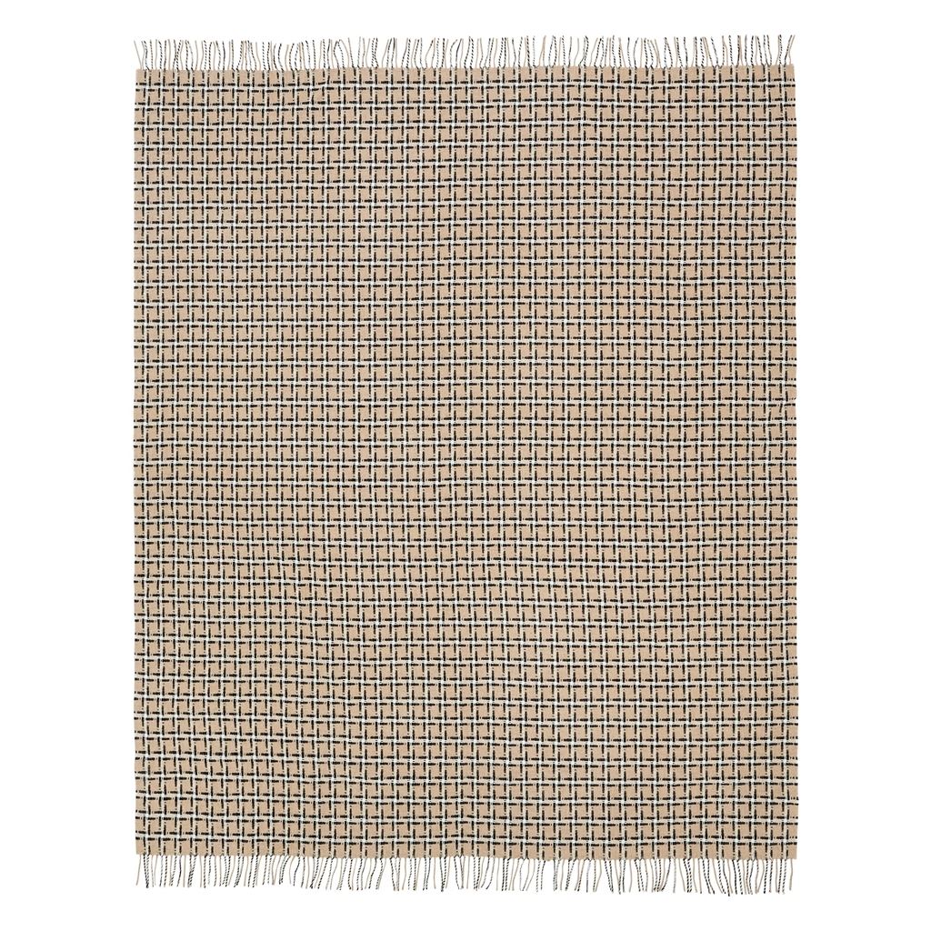 Merinowolle Decke CLARENDON NATURAL von Designers Guild