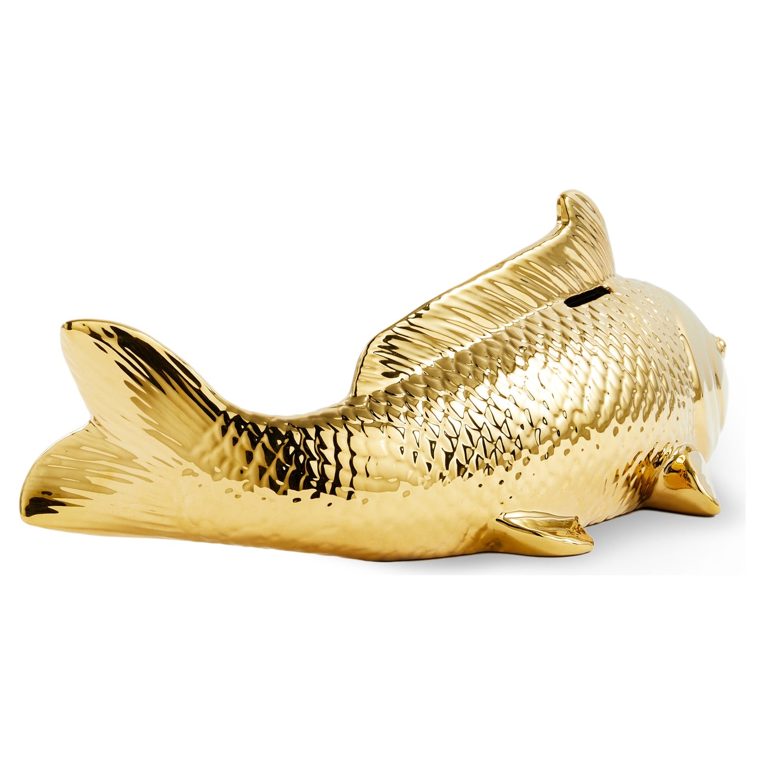 Wohnaccessoire Fish Moneybox Koi Fisch Keramik Design