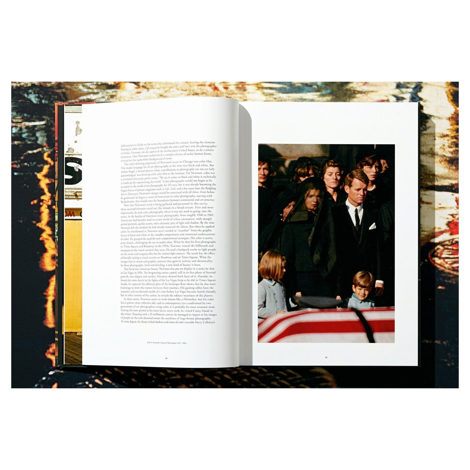 Seitenansicht mit redaktionellem Textbeitrag