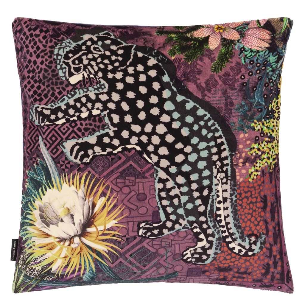 Christian Lacroix Pantera Multicolore Kissen