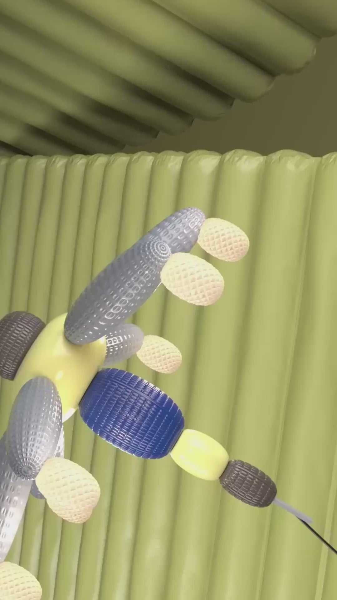 Tschleuchte SOFT BLOWN in Blau