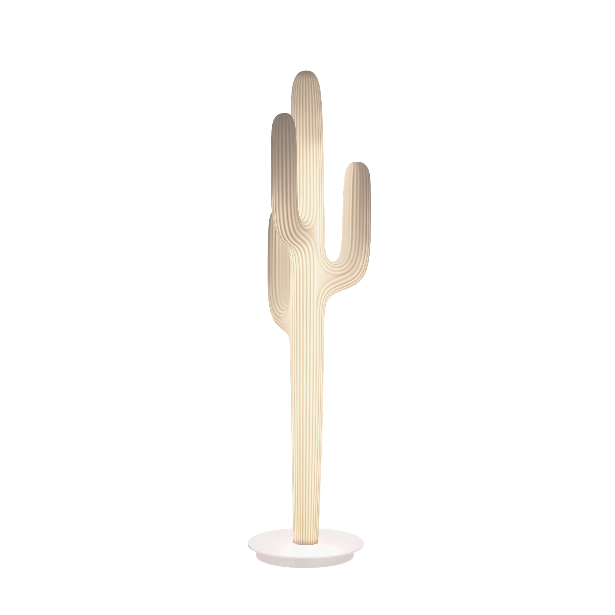 Design-Lichtskulptur Saguaro als Beleuchtung für Außenbereiche
