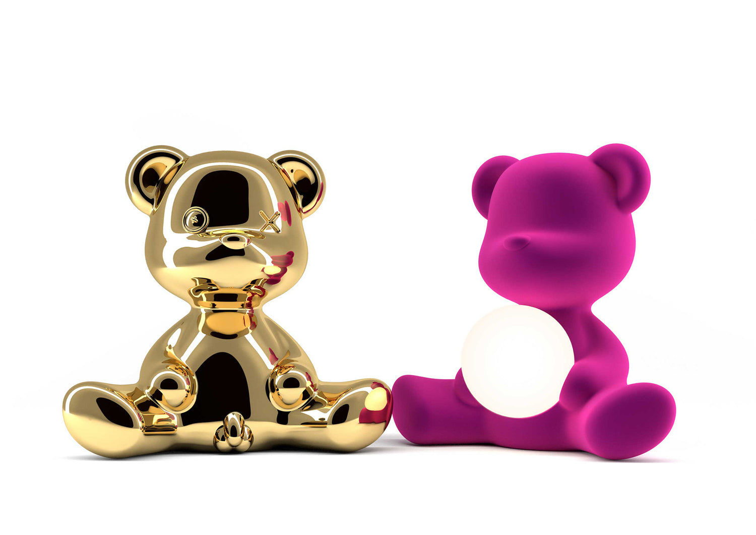 Tischlampe TEDDY BOY in Gold von QEEBOO