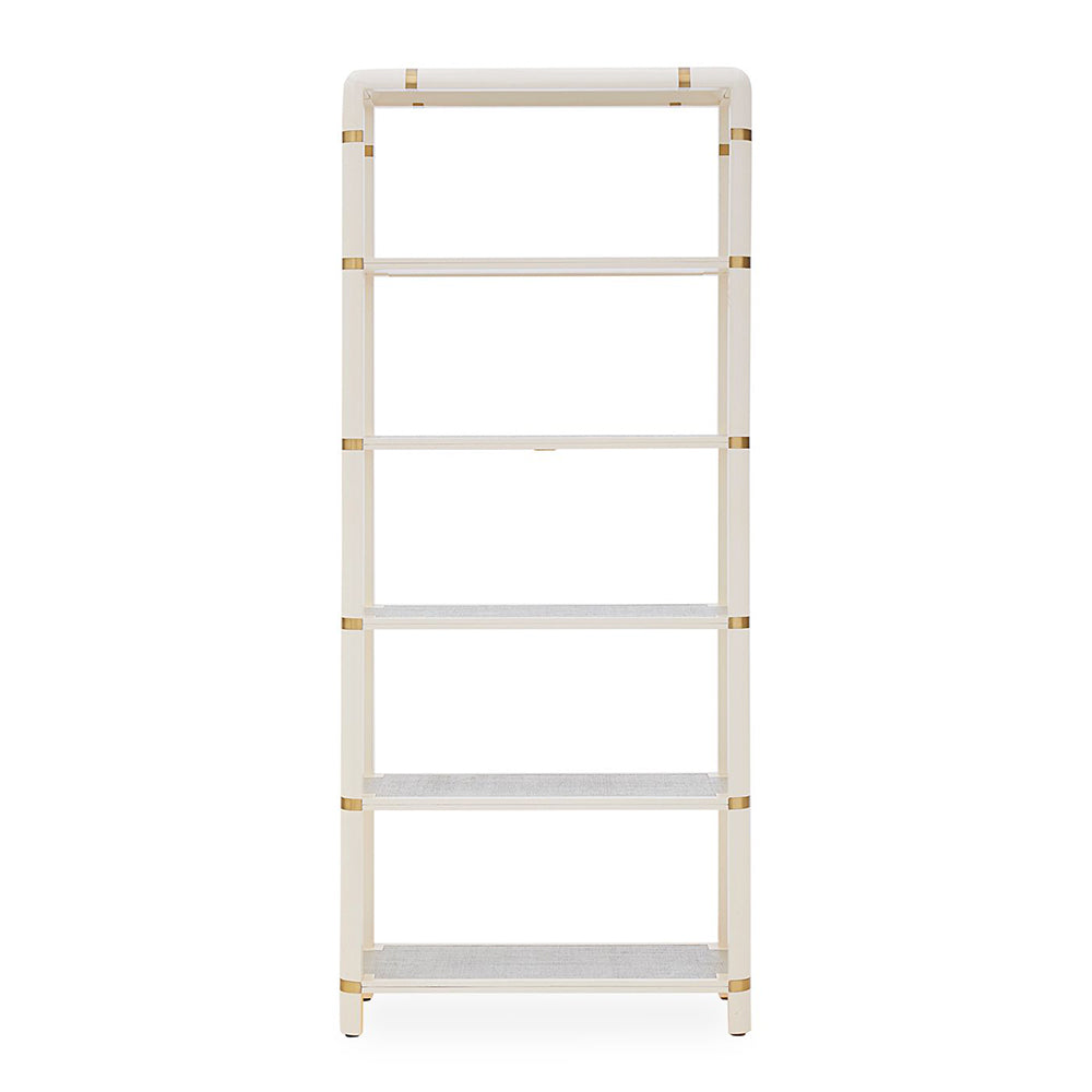 Regal SIAM weiß, gold von Jonathan Adler
