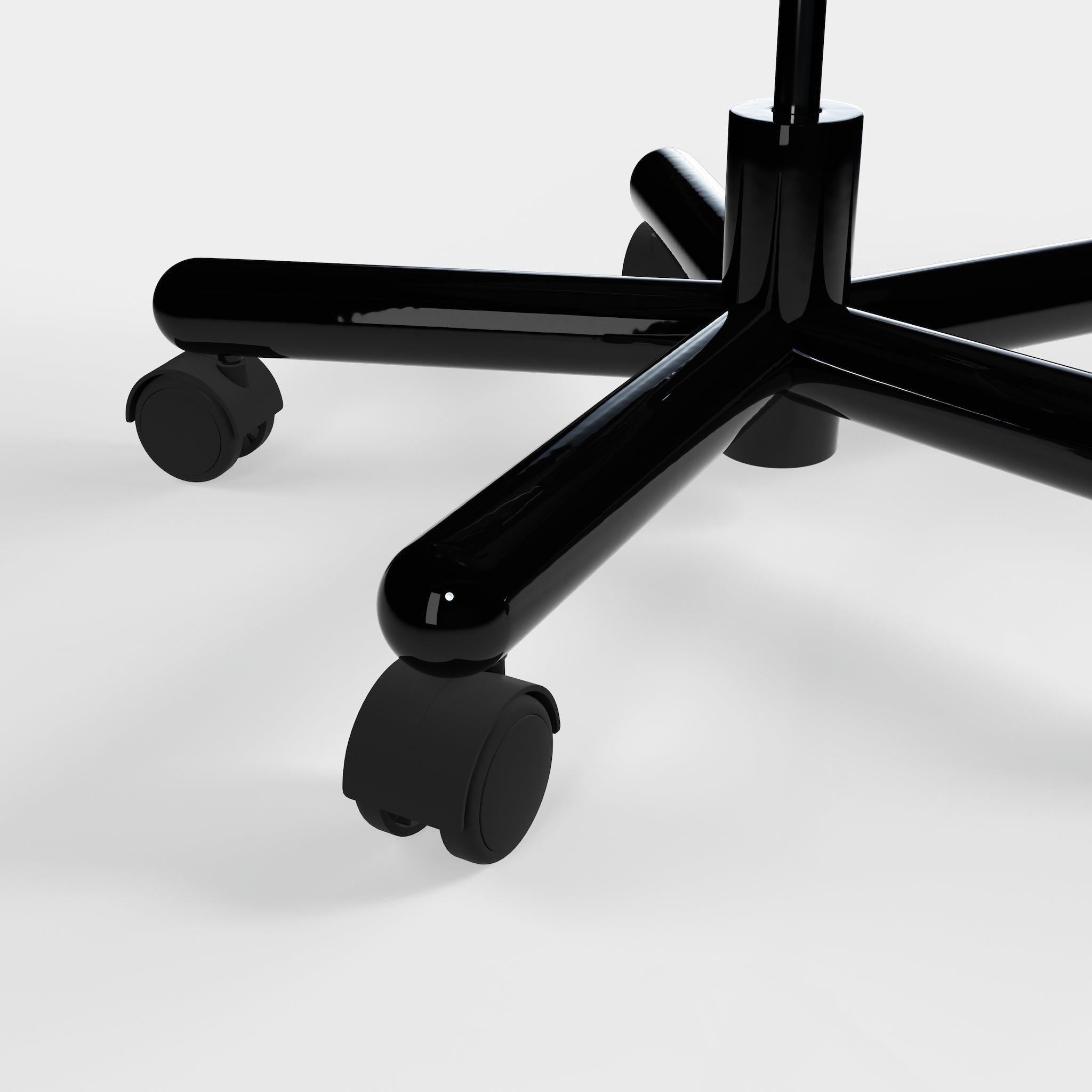 Bürostuhl Rollen schwarz von Tom Dixon