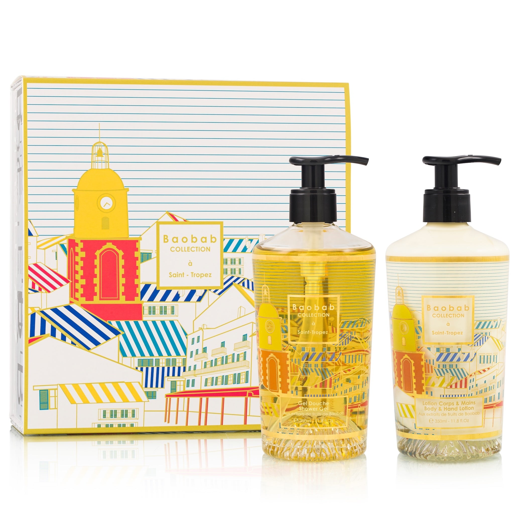 Geschenkbox Saint-Tropez – Körper- & Handlotion und Duschgel