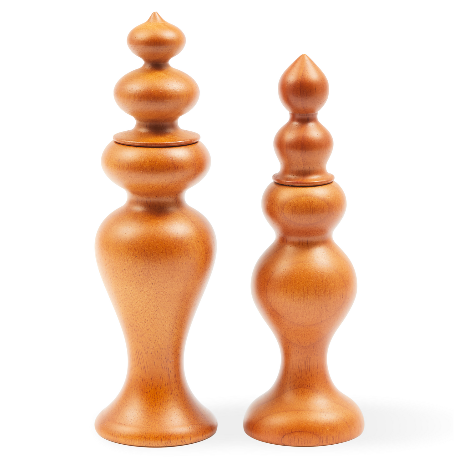 Naturfarbene Mühle mit organischer Silhouette