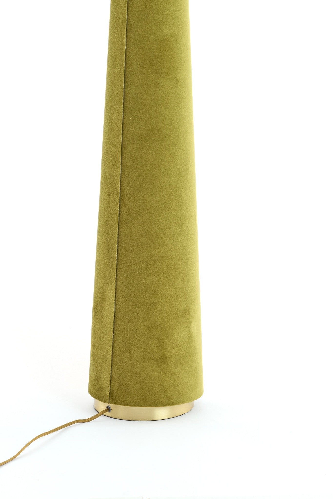 DEVIA Velvet Stehleuchte grün, dekorativ und hochwertig