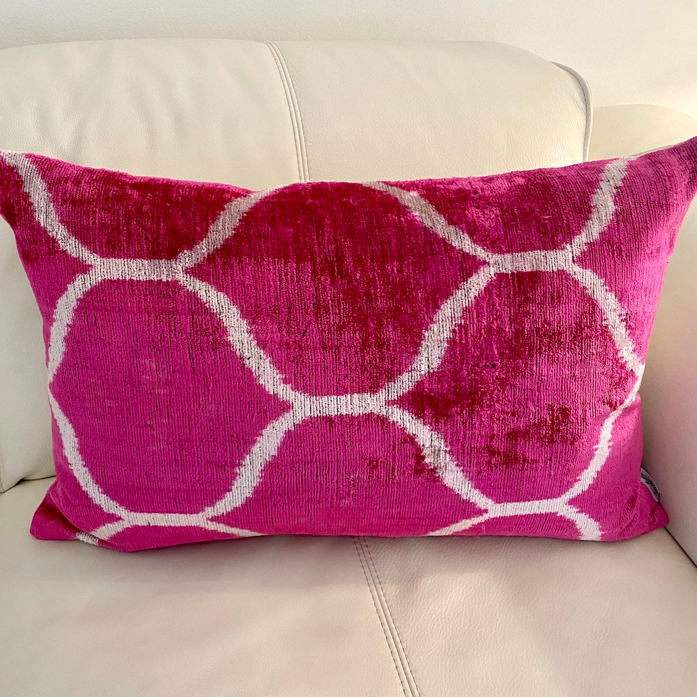 Fuchsia pink cushions best sale