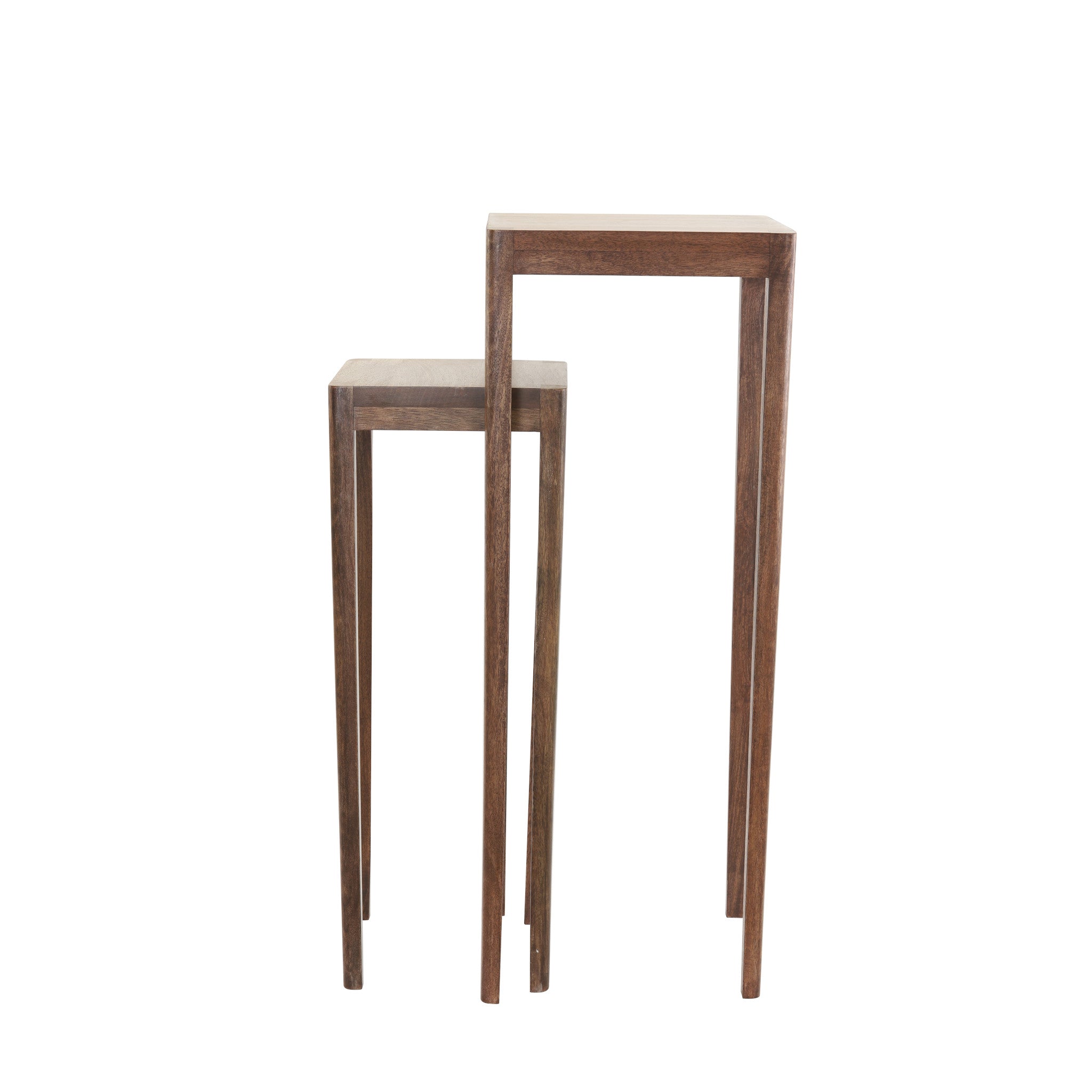 Column set STIJN made of mango wood, brown