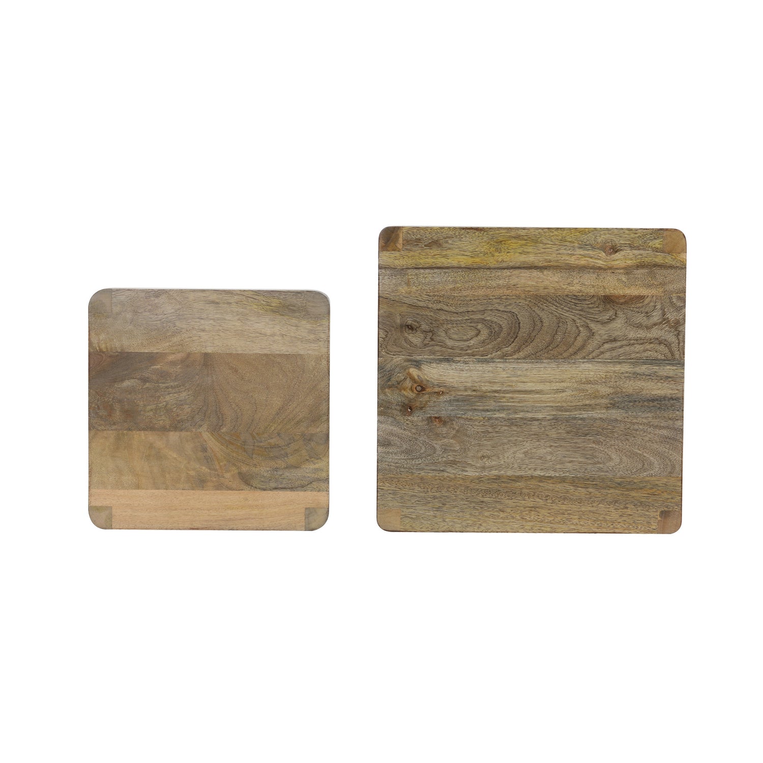 Conjunto de columnas STIJN de madera de mango, marrón