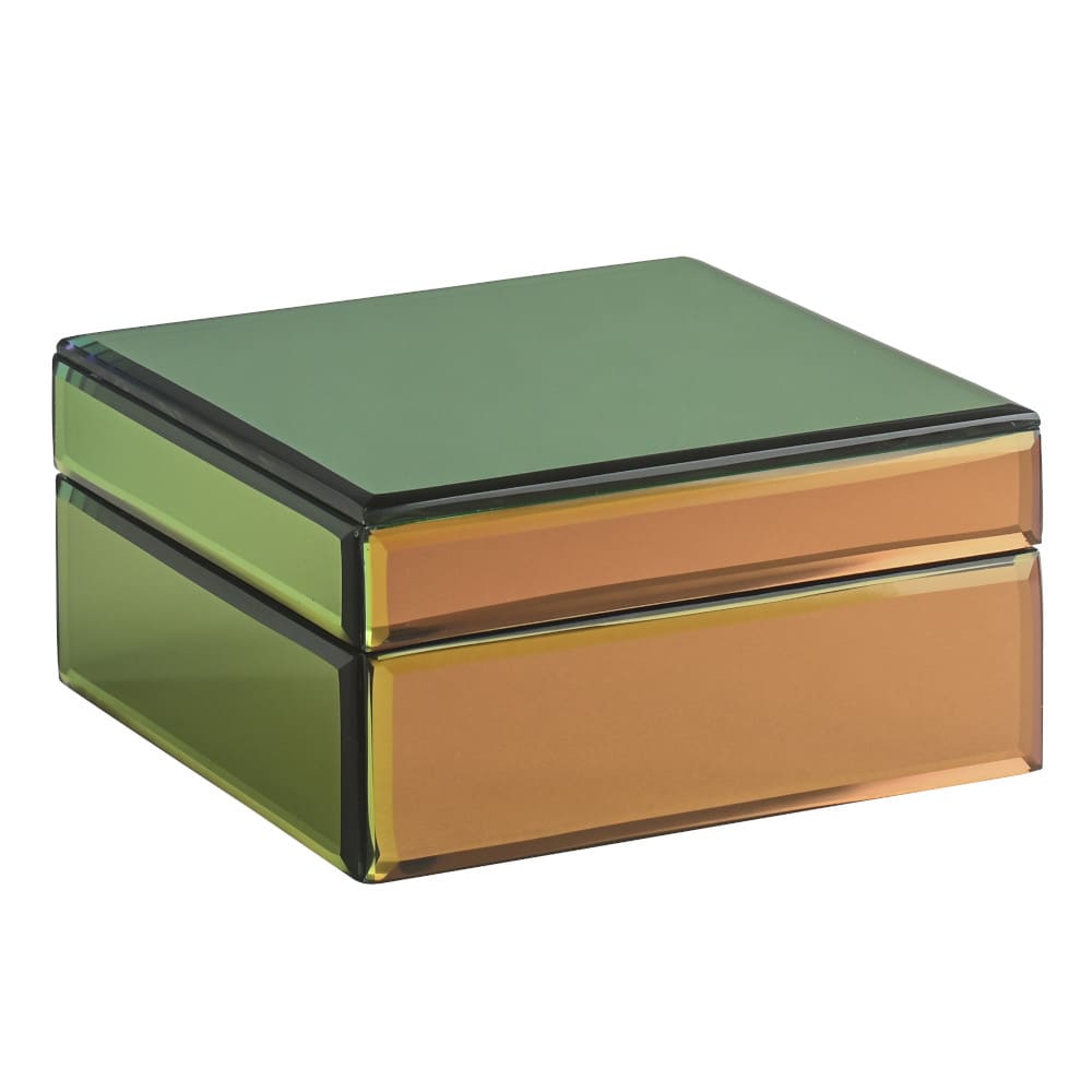 Schmuckbox MIROIR S changierend 16,5x8x16,5cm