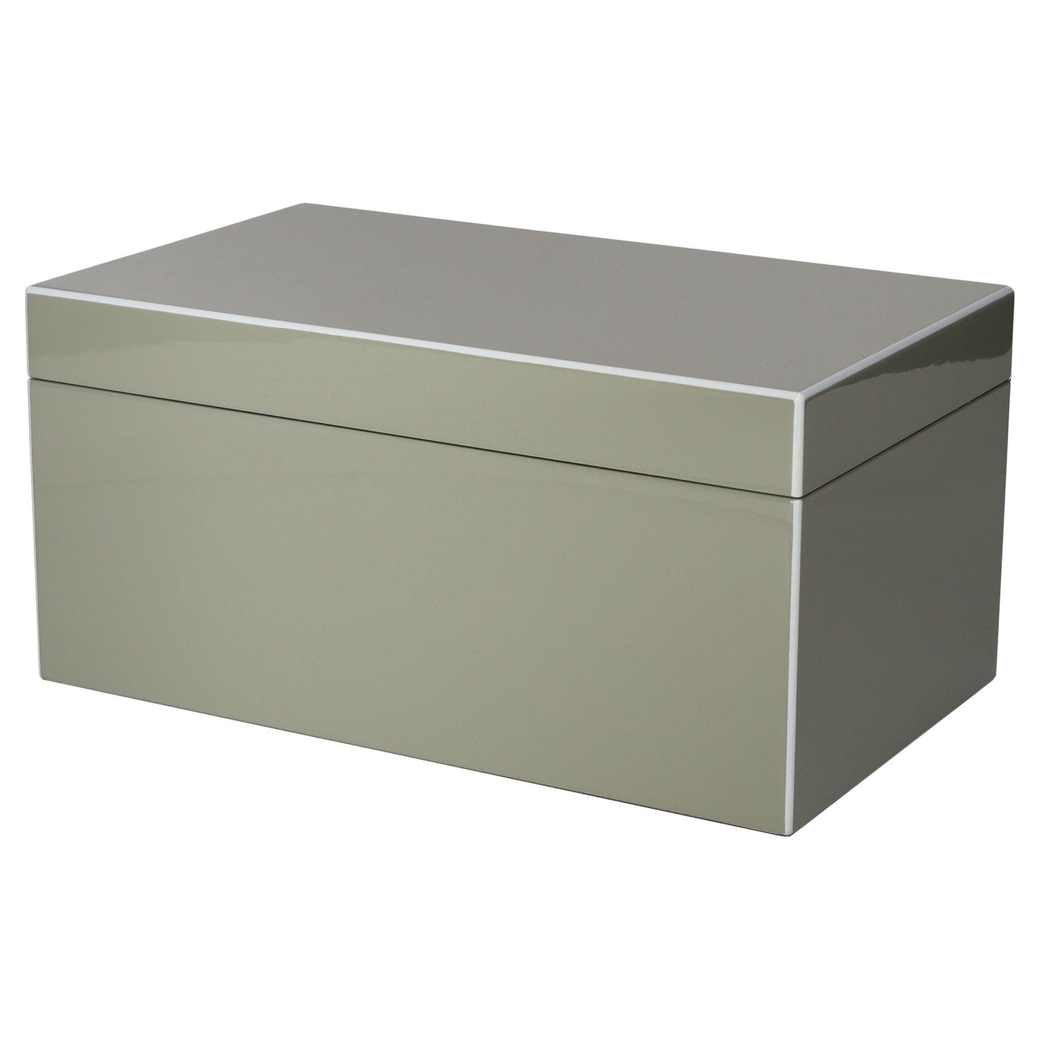 Schmuckbox M aus Flanell für elegante Schmuckaufbewahrung