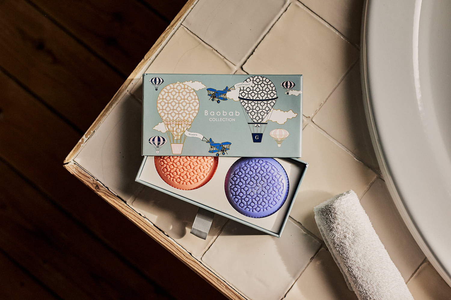 Baobab Collection – Geschenkbox Seife Women & Gentlemen (2 x 150 g)