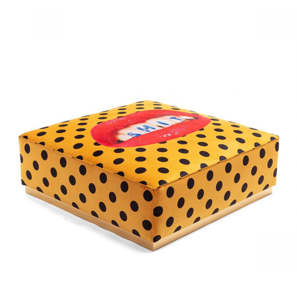 Modularer Pouf SHIT in gelb, schwarz von der Marke Seletti