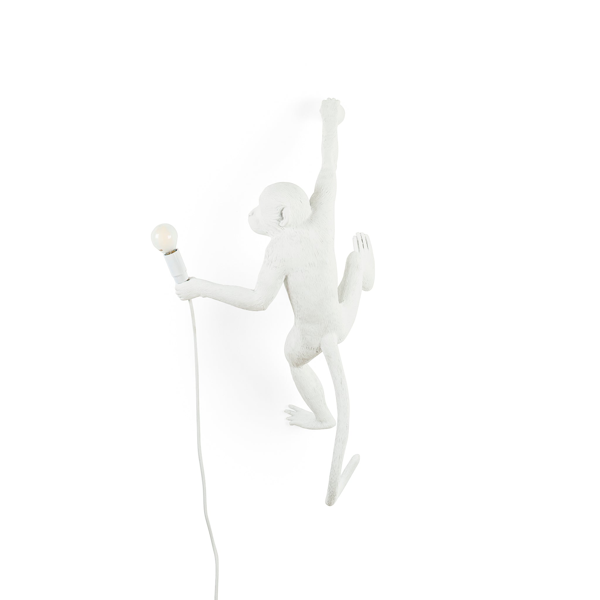 Seletti Monkey Lamp Right – Wandlampe aus Resin