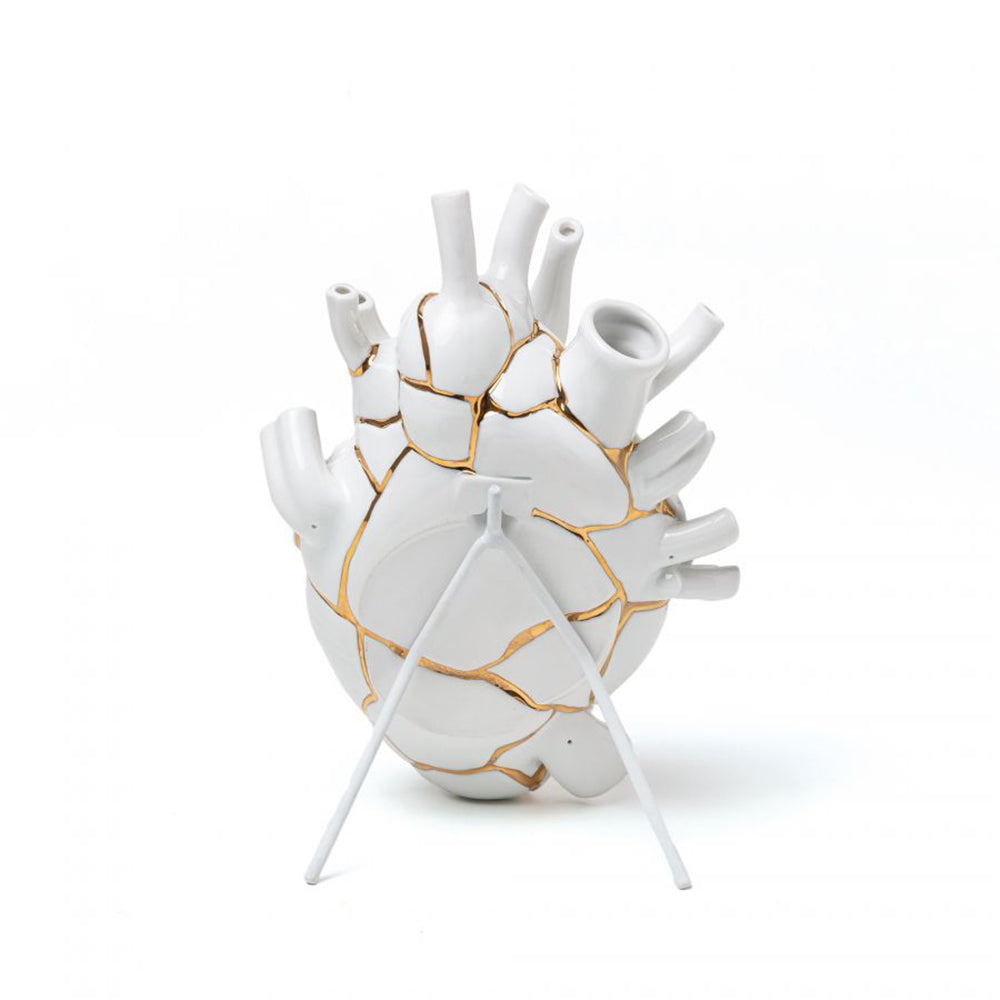 Vase LOVE IN BLOOM Kintsugi von Seletti