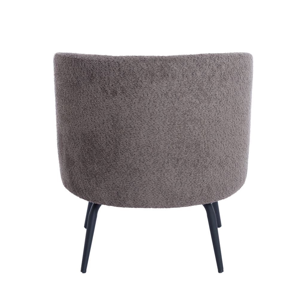 Sessel DIEYDA braun schwarz 67x68x72cm