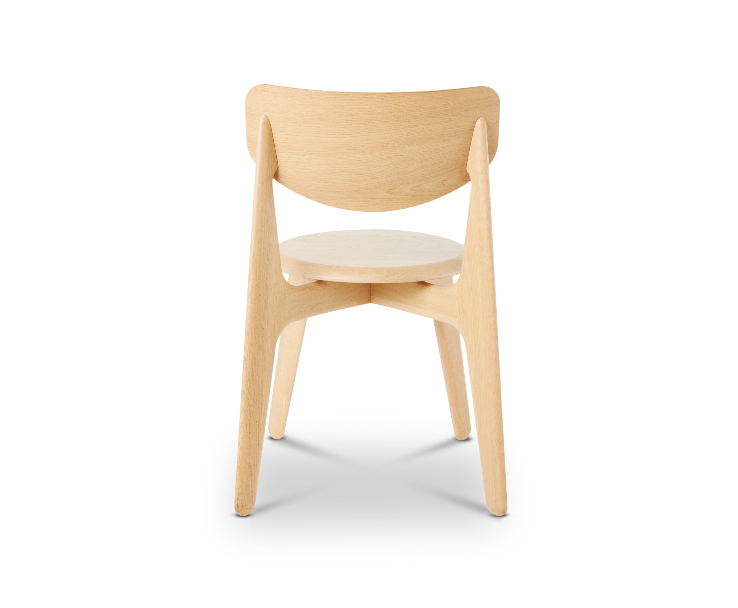 Slab Dining Chair – Natural Brushed Oak