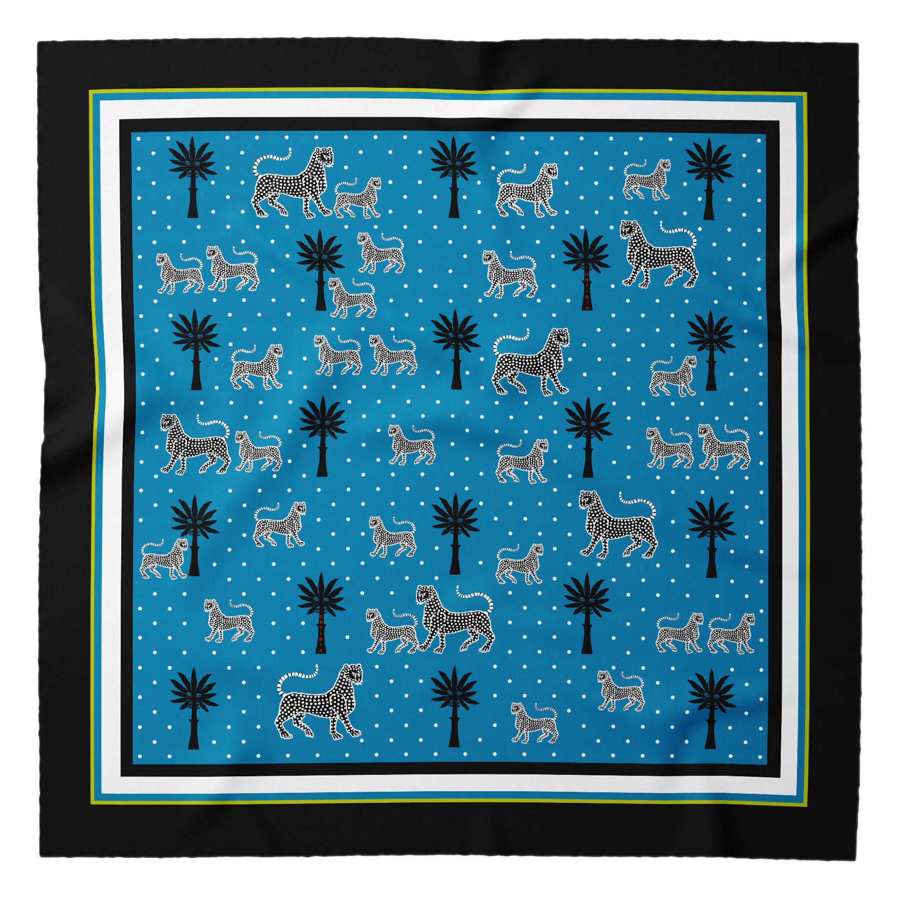 Kleiner Seidenschal SMALL SQUARE von Ortigia Sicilia