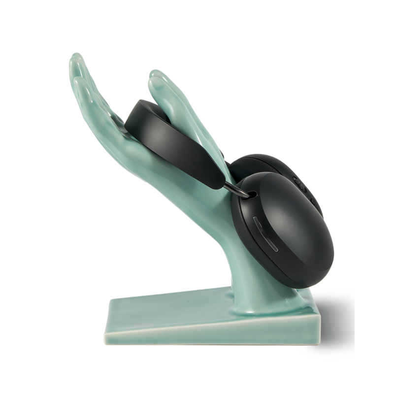 Hand-Stand + Sonos Ace headphones in black