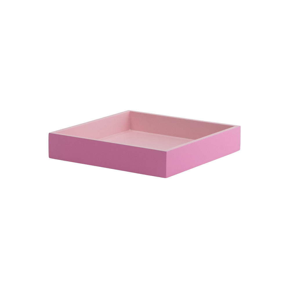 Tablett SPA S pink/ rosa 19x19cm