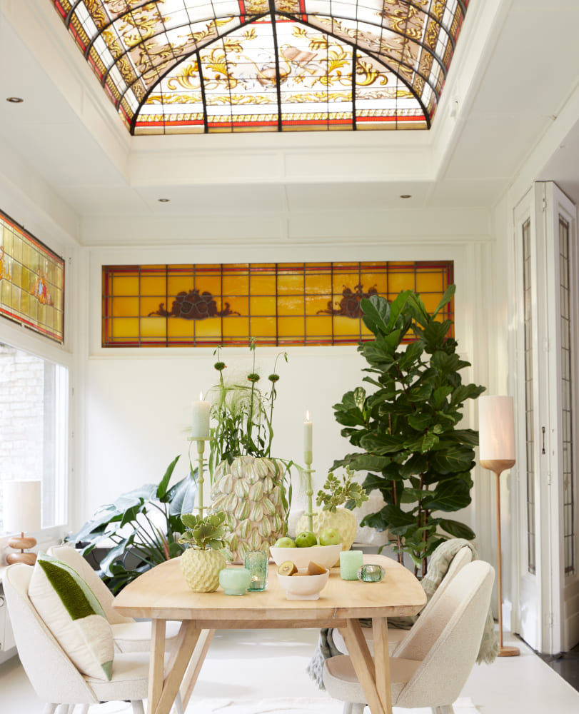 Stehleuchte DANIA Holzfarben Ø23x159cm