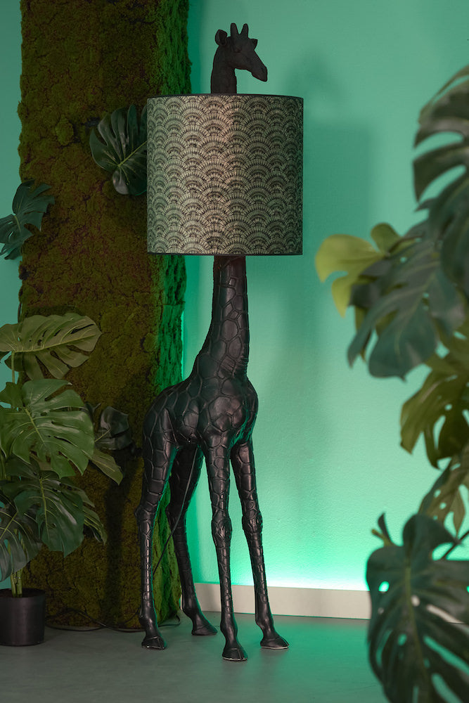 Stehleuchte GIRAFFE, schwarz, H184cm