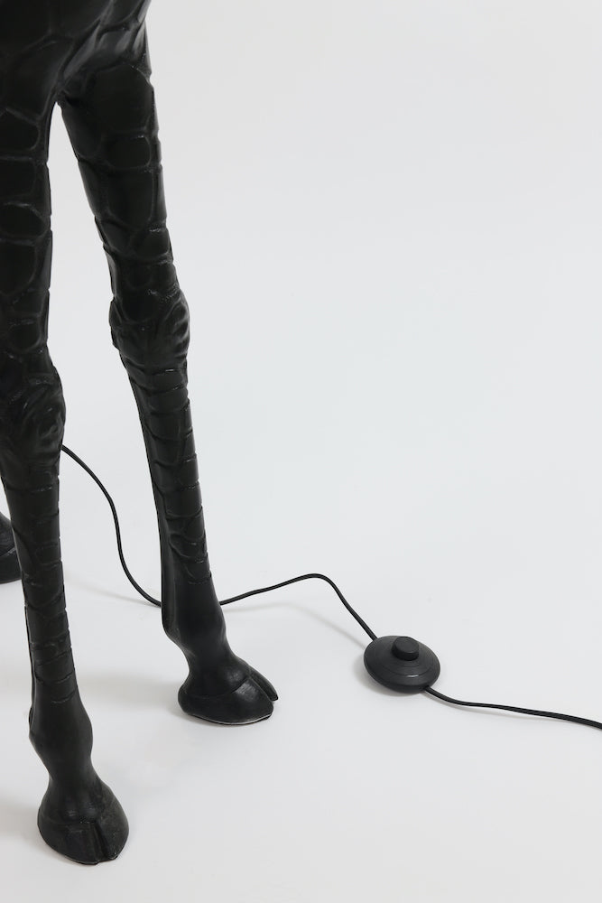 Stehleuchte GIRAFFE, schwarz, H184cm