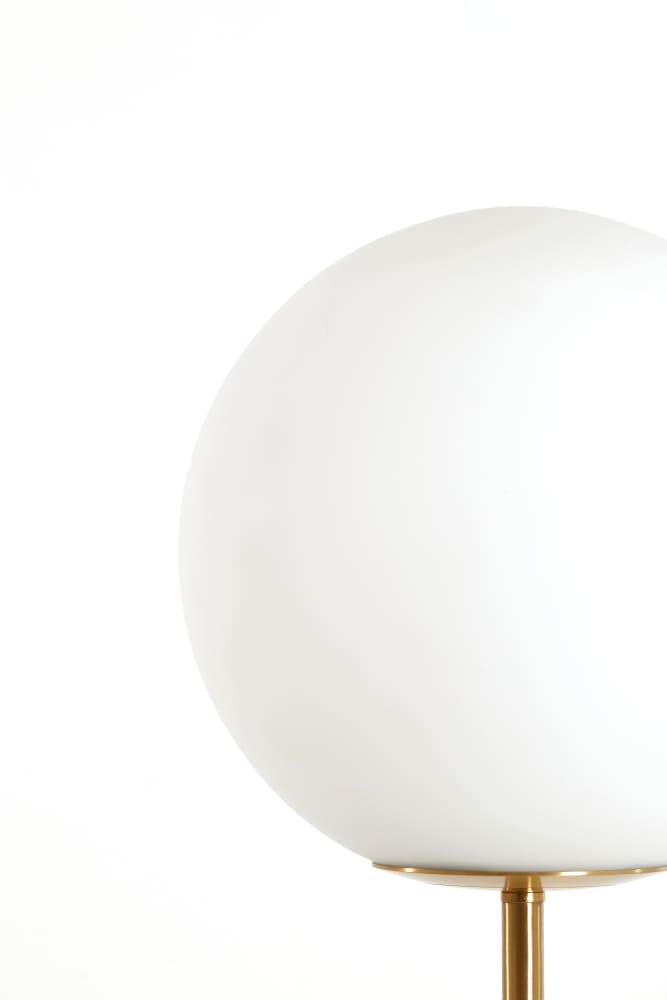 Stehleuchte MEDINA Antik Bronze und Marmor 25x156 cm