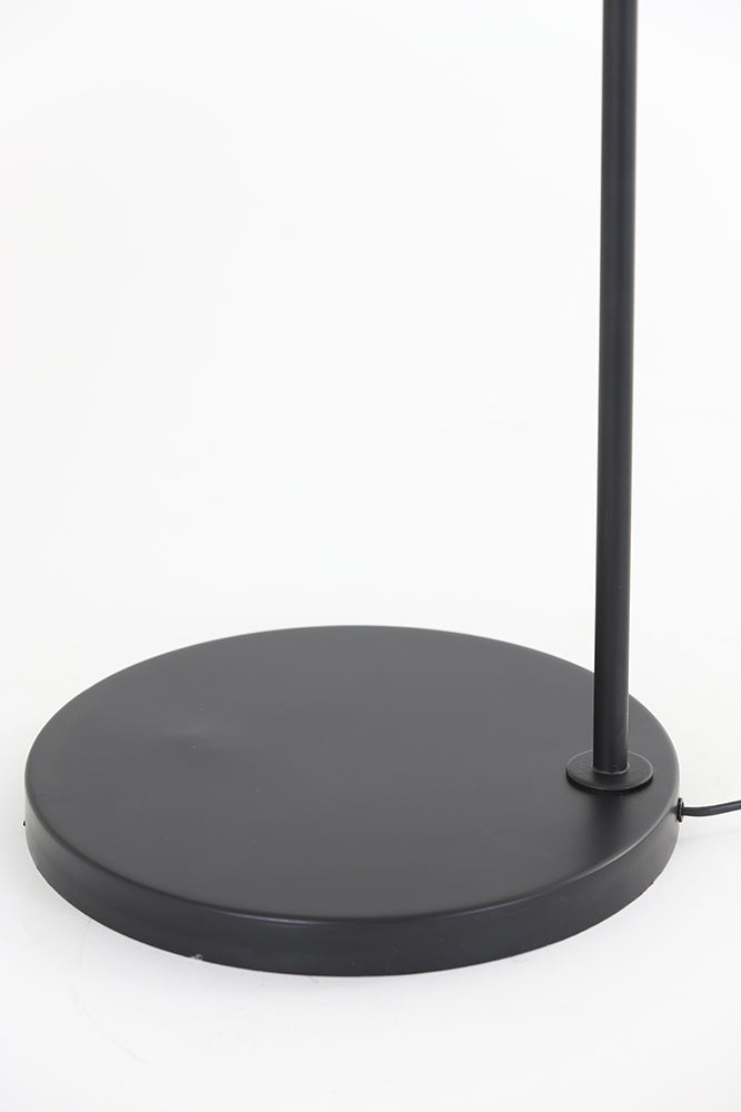 Stehleuchte MEYA in matt schwarz und gold der Marke Light & Living